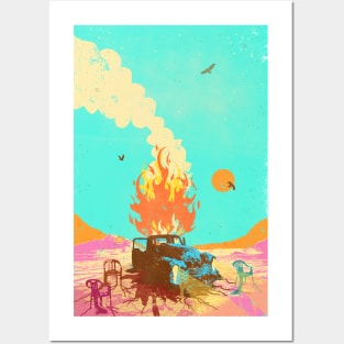 CAR MELT Posters and Art